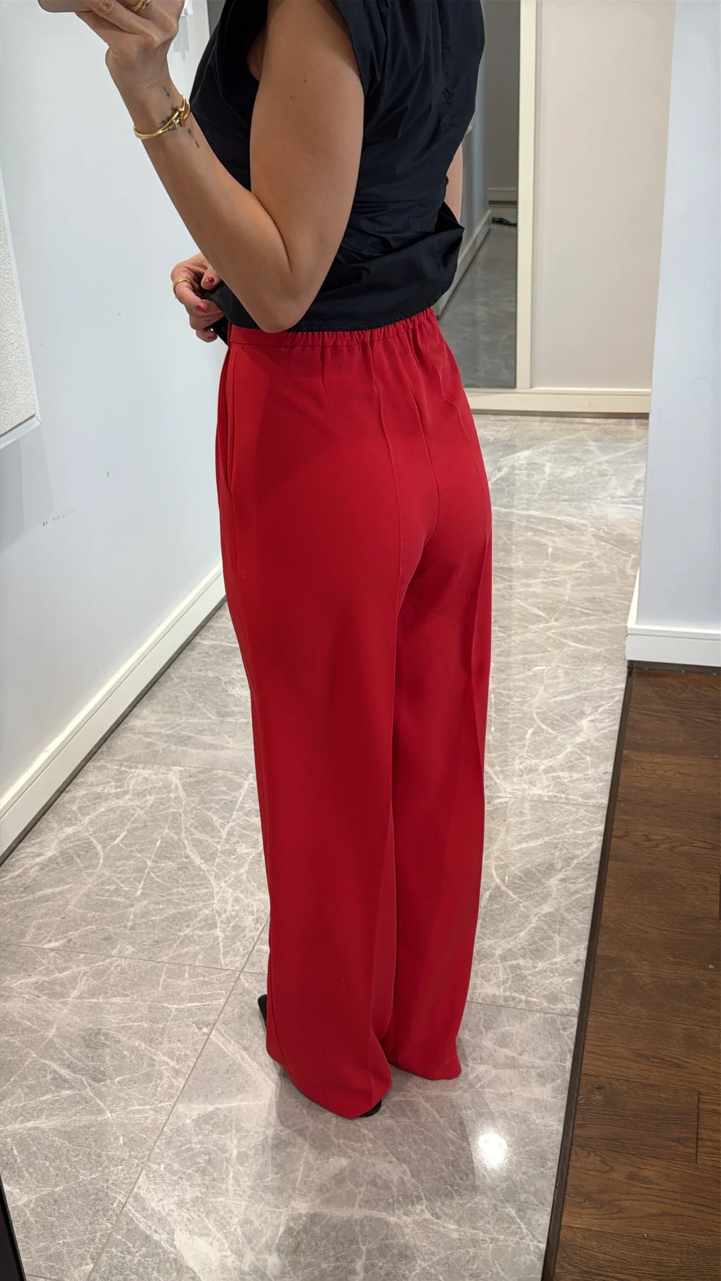 SANNE Hose - Rot
