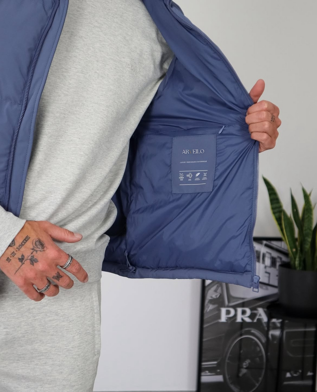 TRINE Weste aus isolierendem Softshell