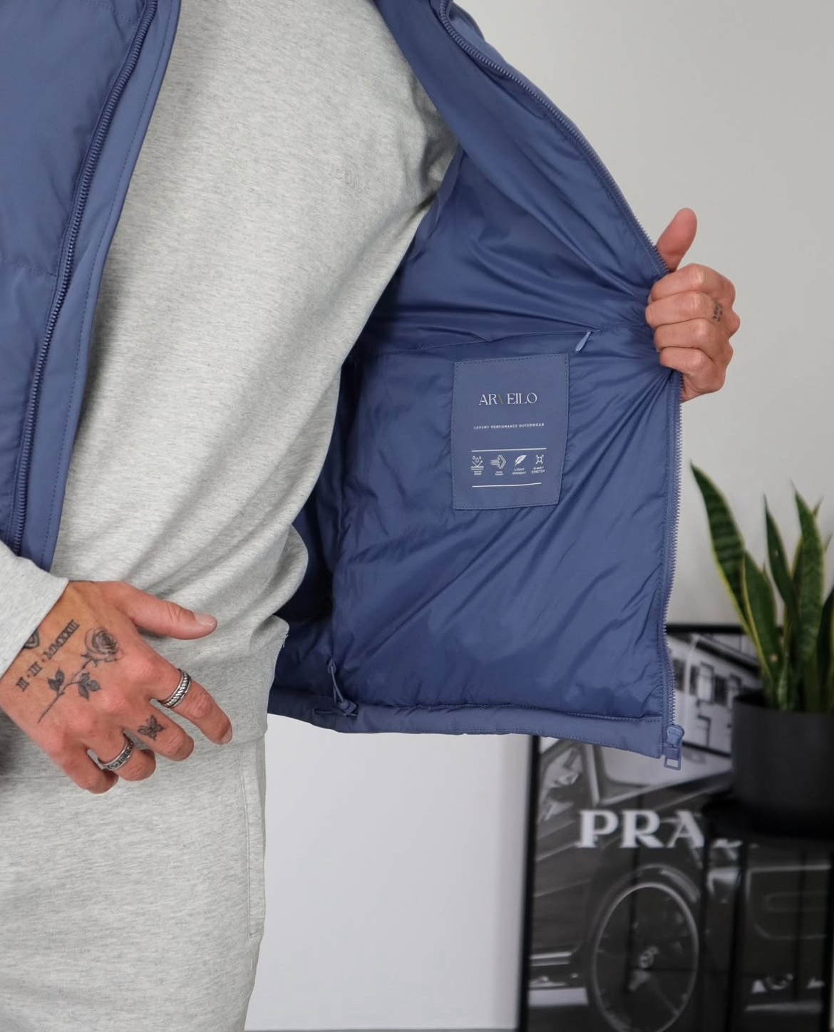 TRINE Weste aus isolierendem Softshell