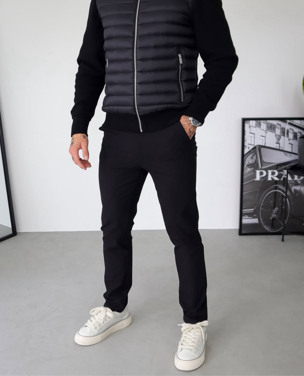 GEIR Hose aus technischem Stretchgewebe