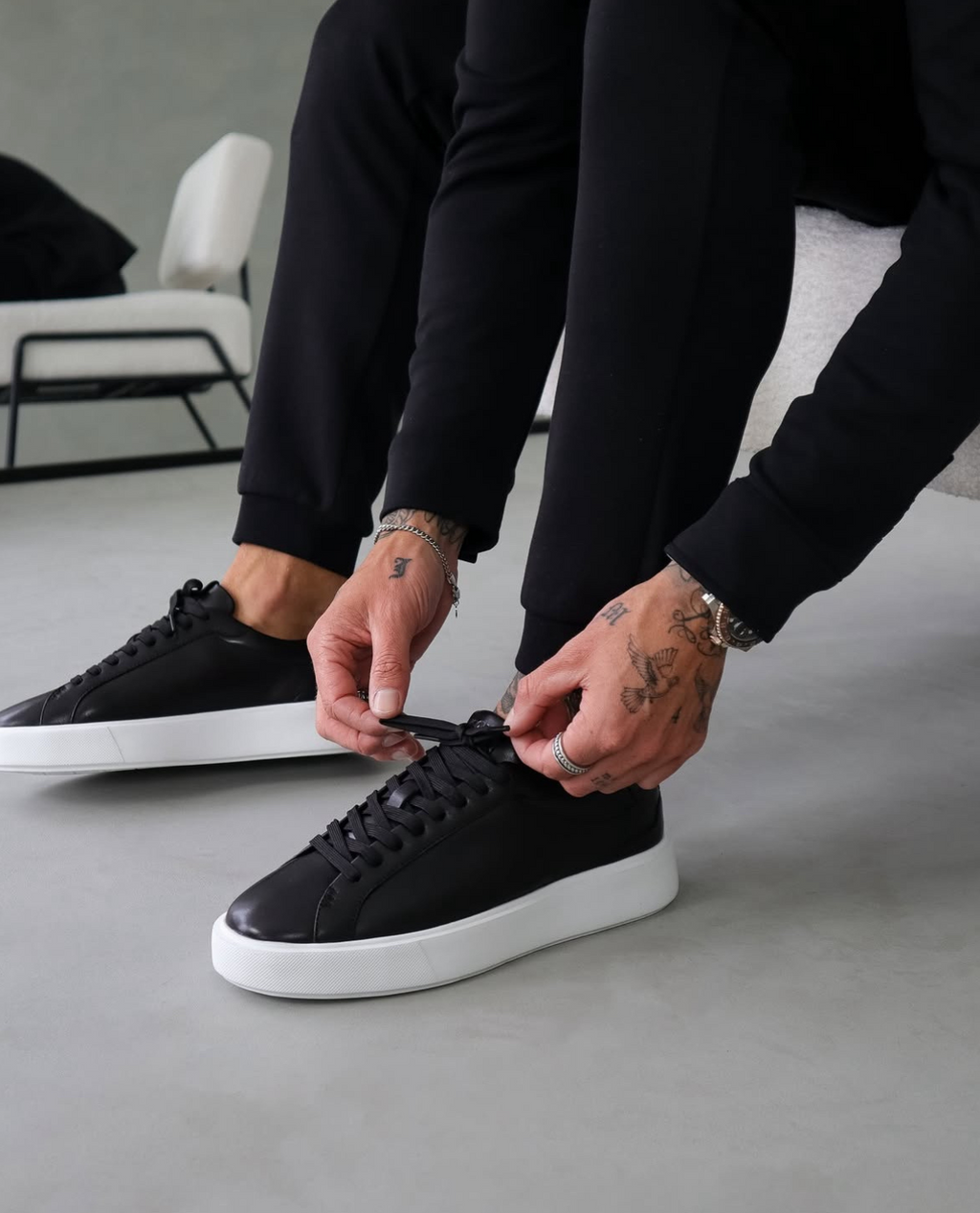Sneaker VISBY aus Leder