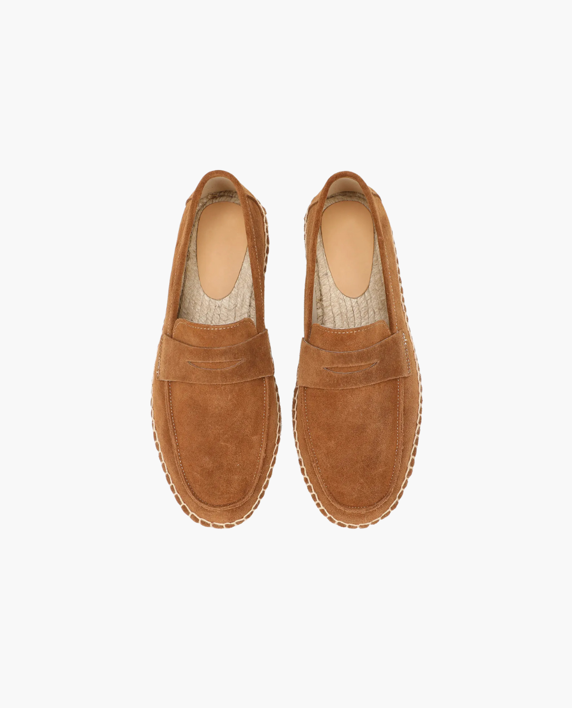 Espadrilles ABISKO aus Wildleder – Braun