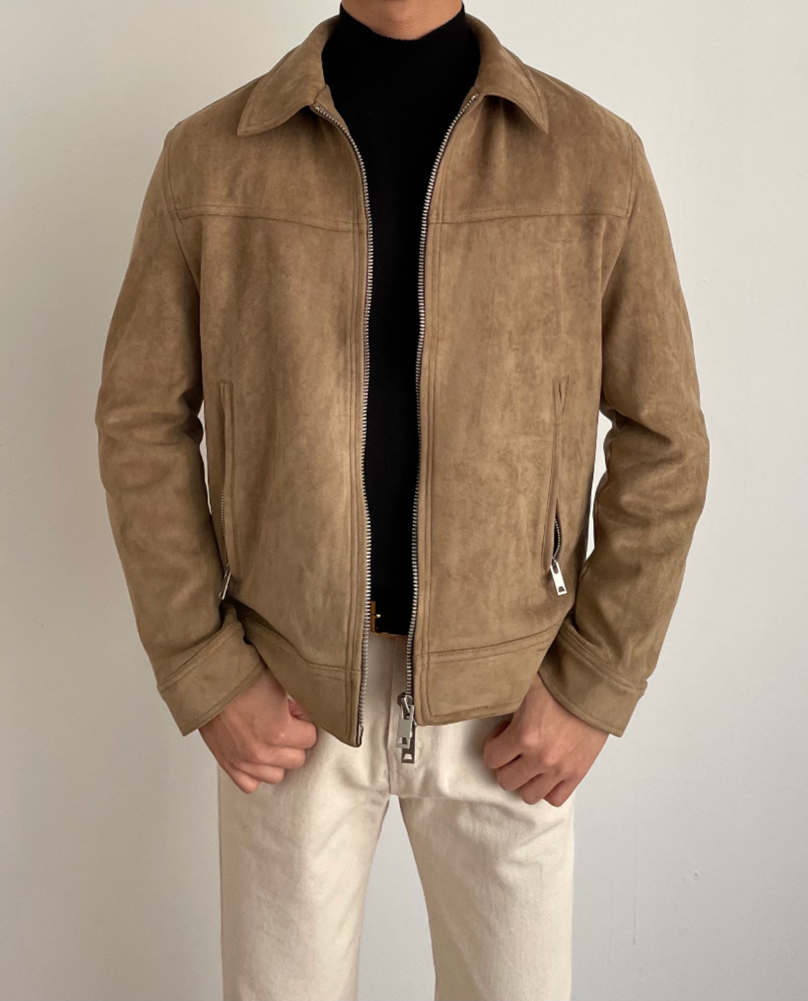 WOKE Jacke aus Wildleder
