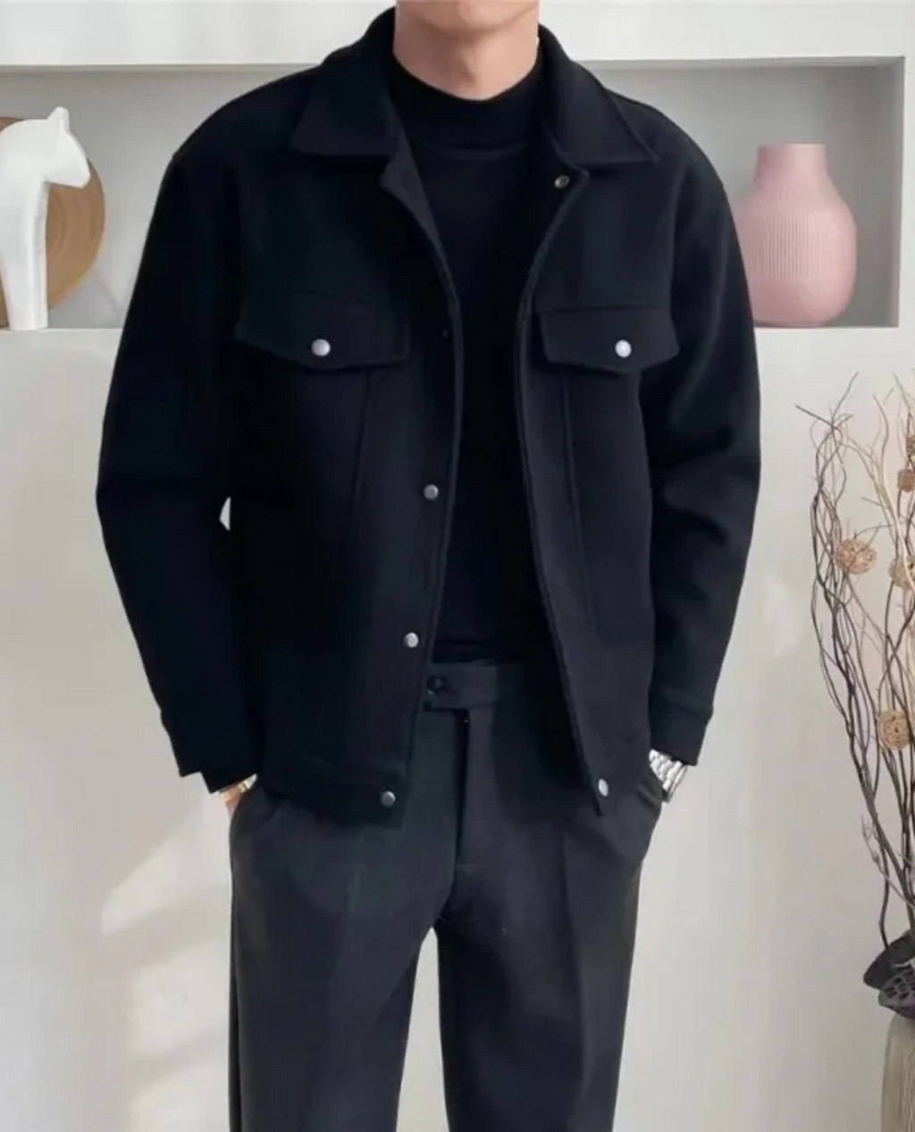ZDEN Jacke aus Wolle