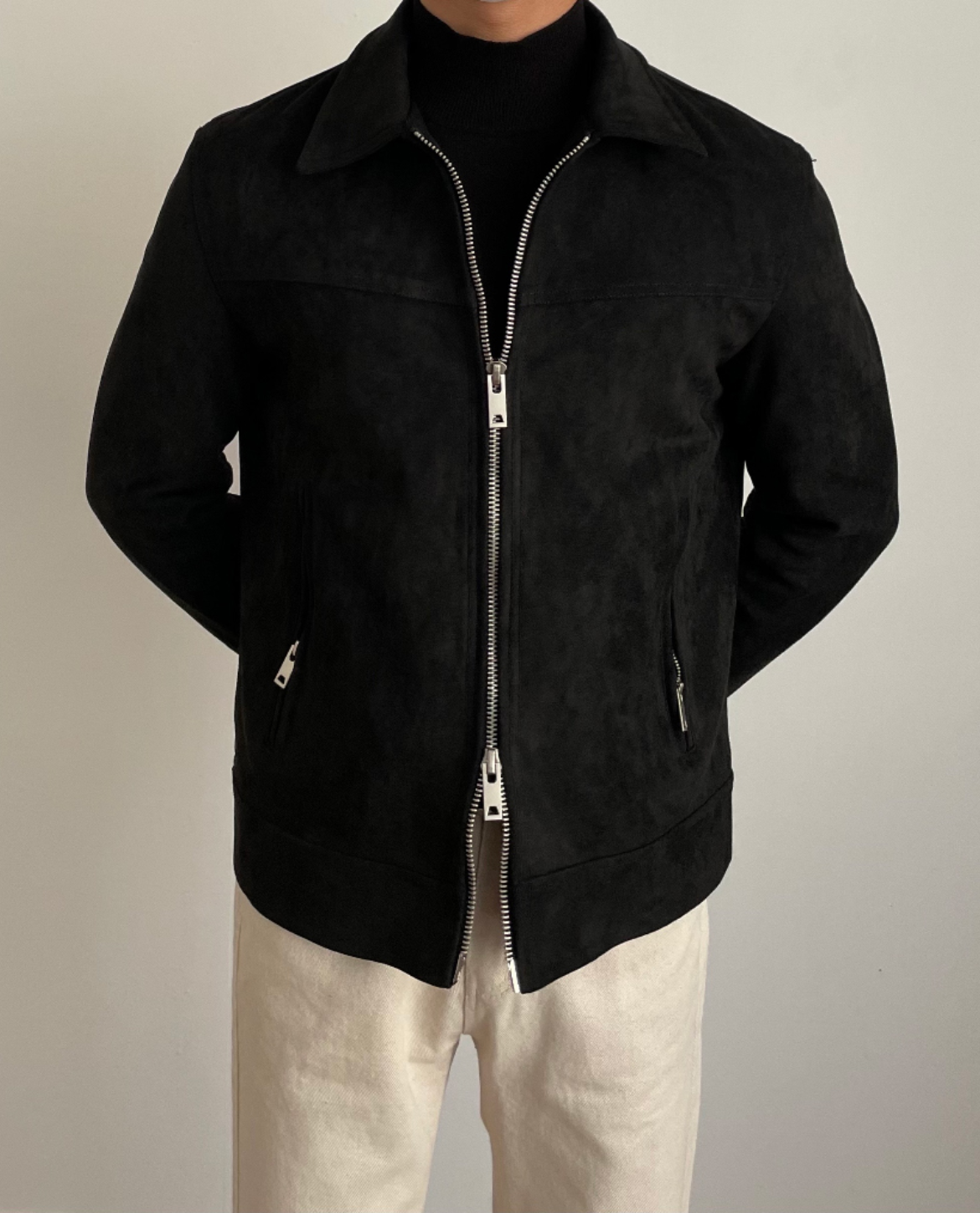 WOKE Jacke aus Wildleder