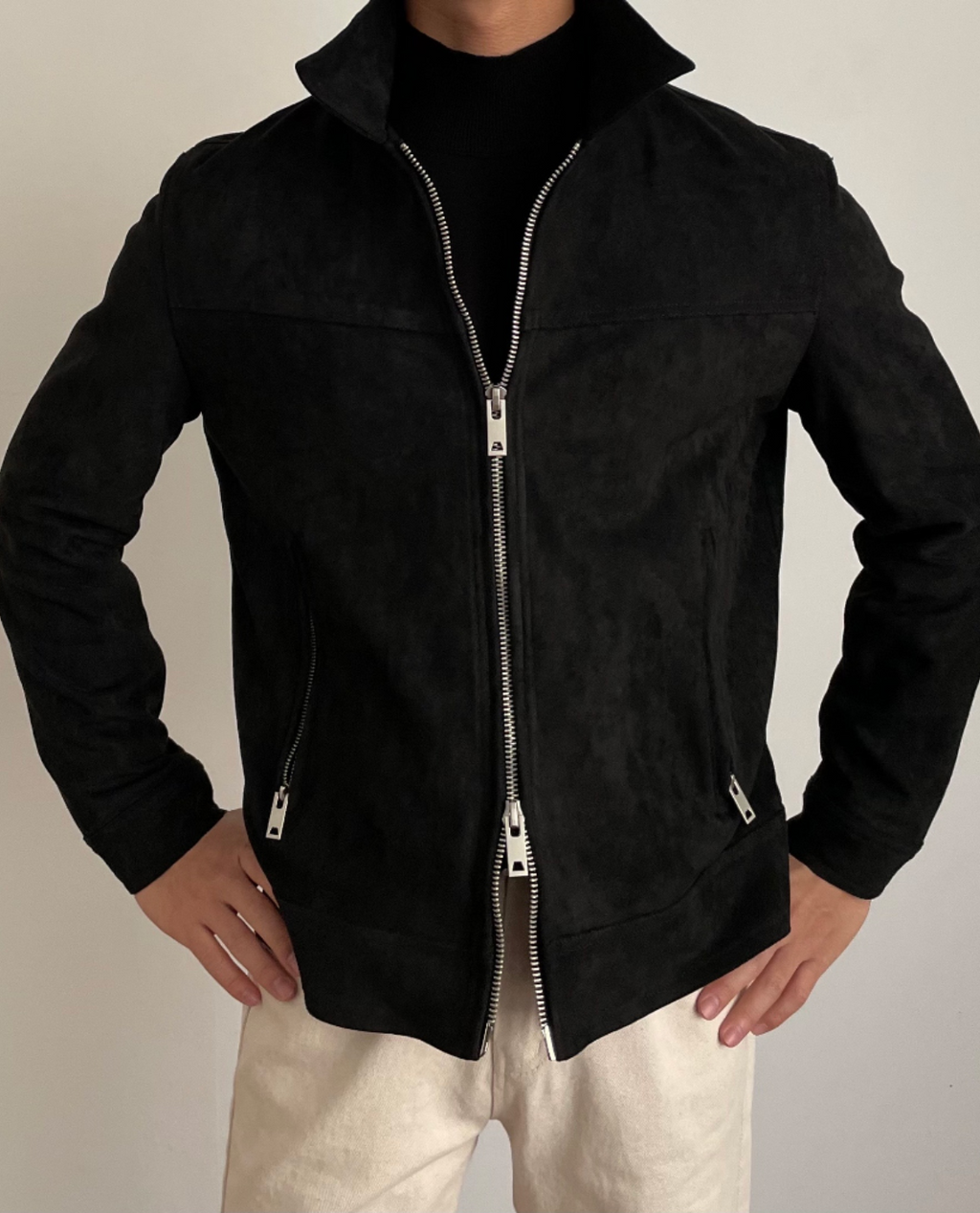 WOKE Jacke aus Wildleder