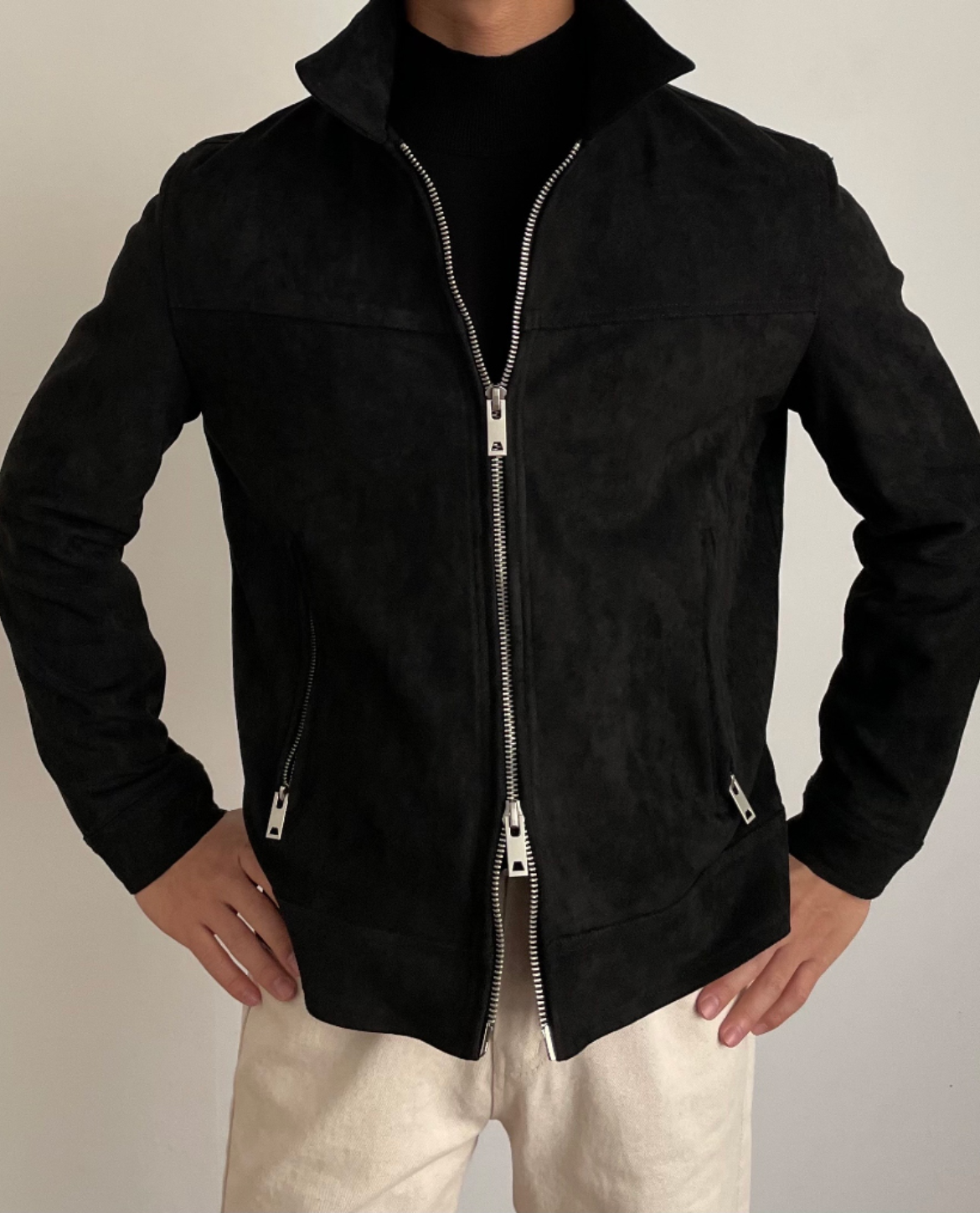WOKE Jacke aus Wildleder
