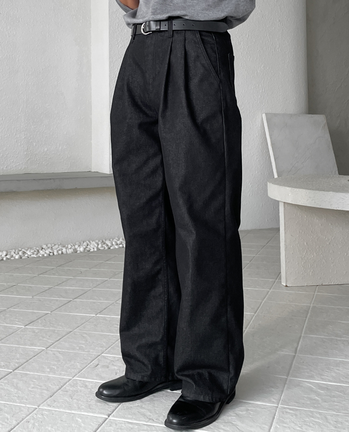 FORGER Jeans aus Baumwolle - Schwarz
