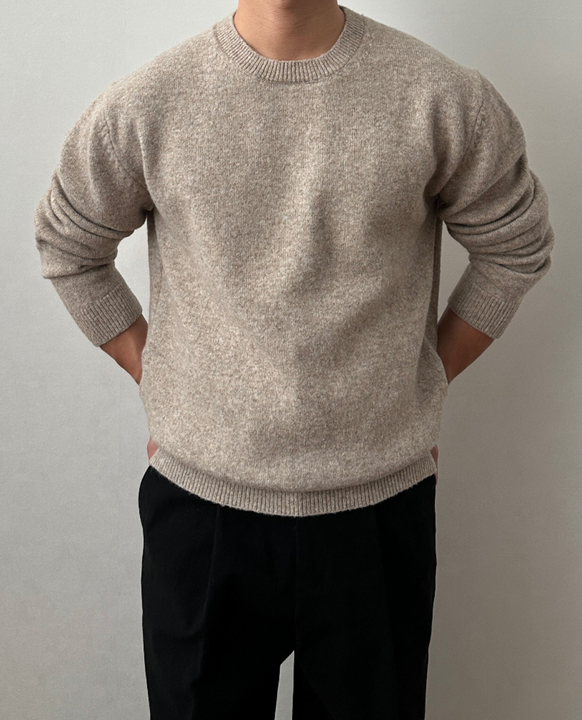 Strickpullover JARFALLA aus Baumwollmischung