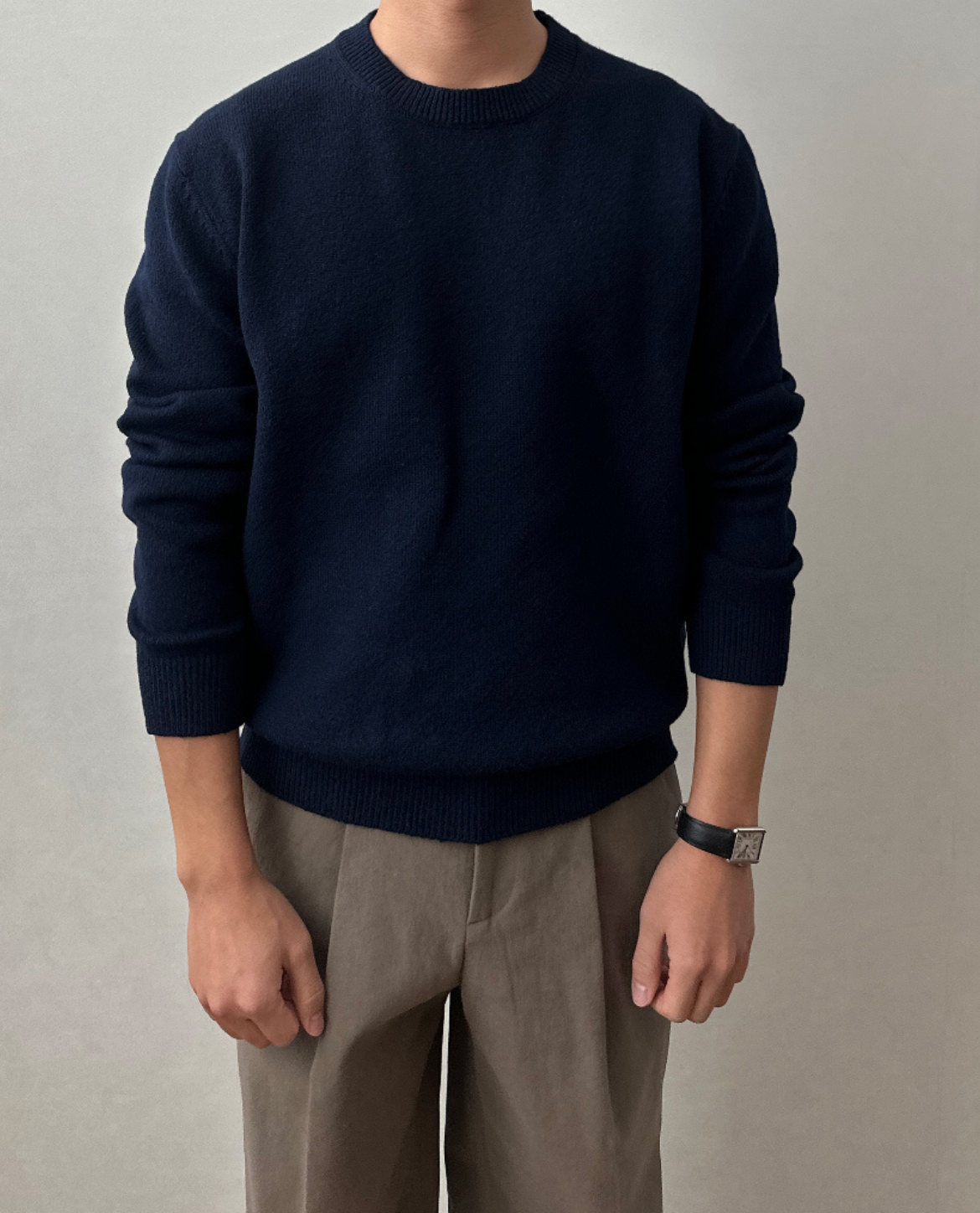 Strickpullover JARFALLA aus Baumwollmischung