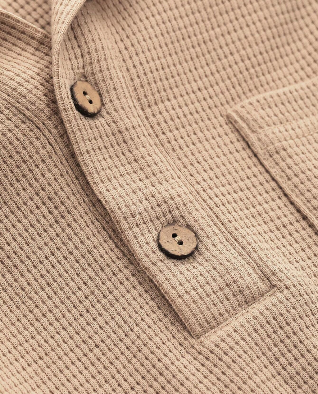 VILD Poloshirt aus Baumwollmischung