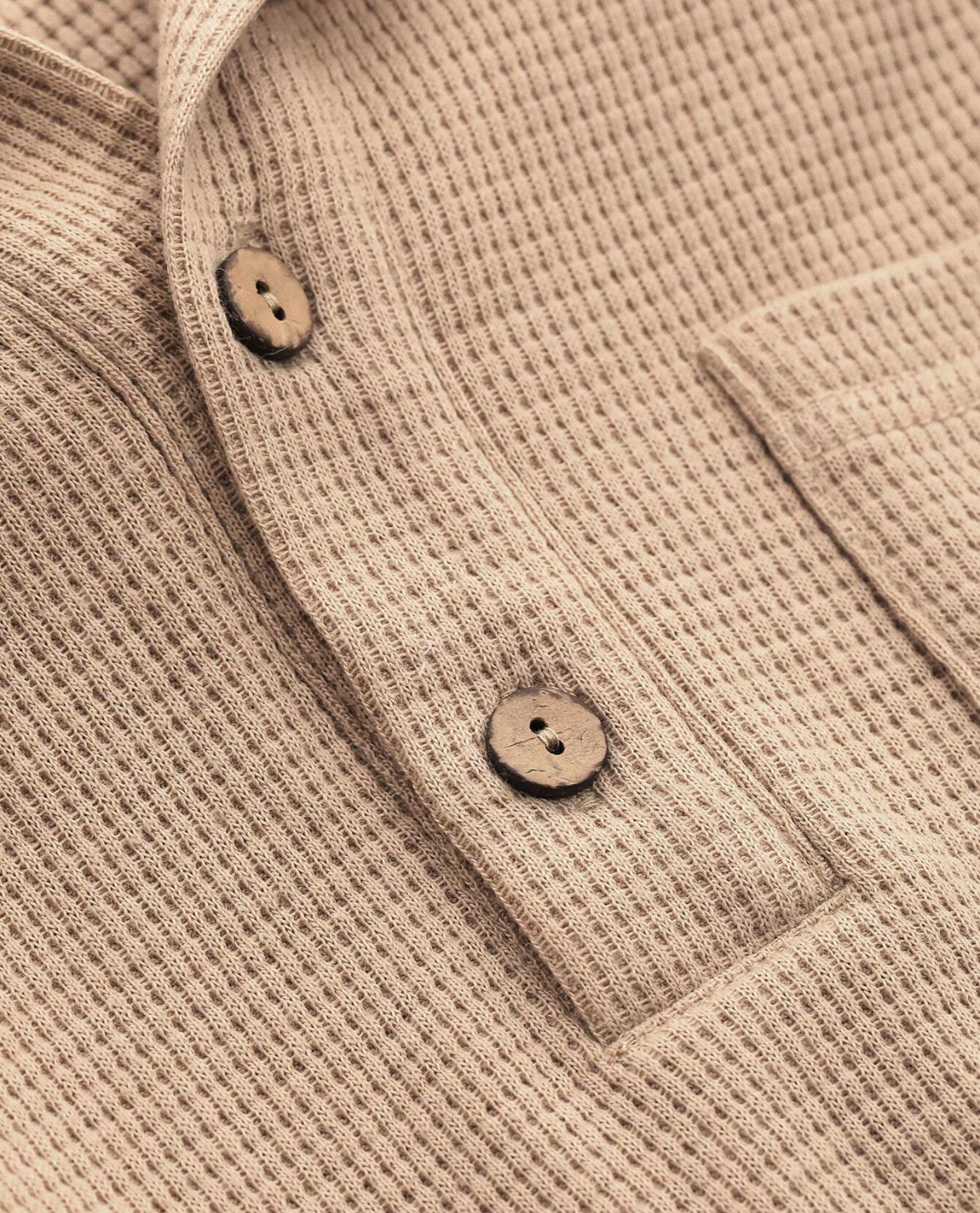 VILD Poloshirt aus Baumwollmischung