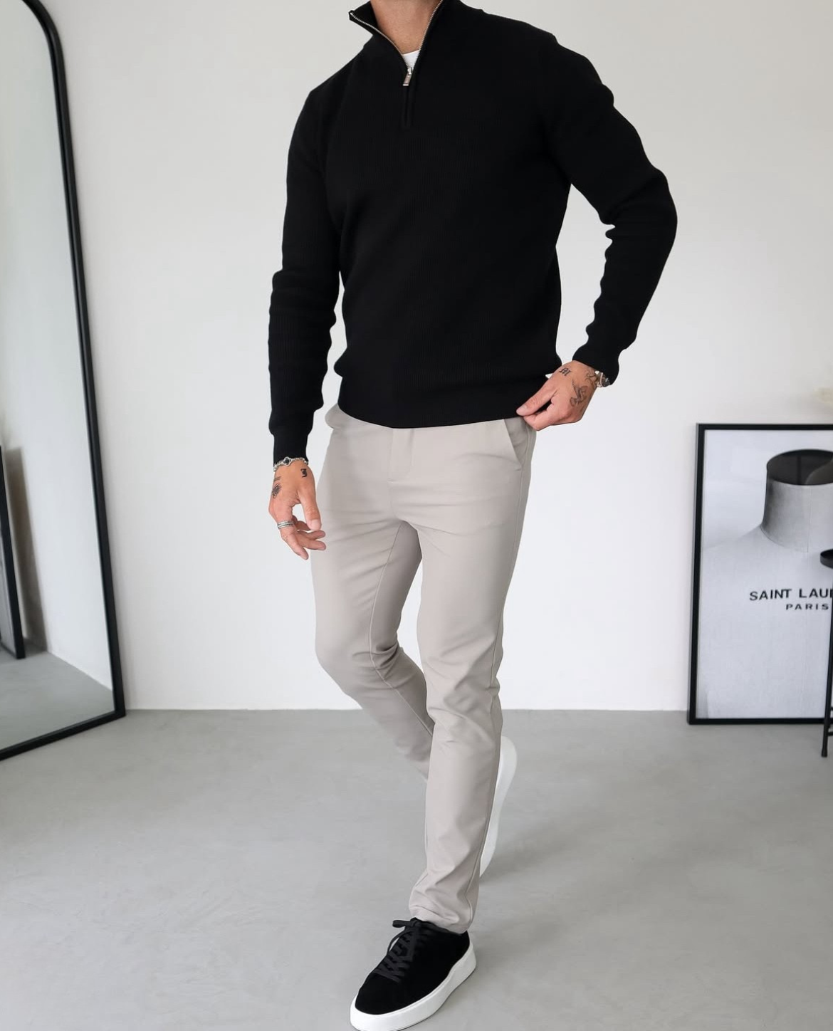 SOLNA Pullover aus Baumwolle