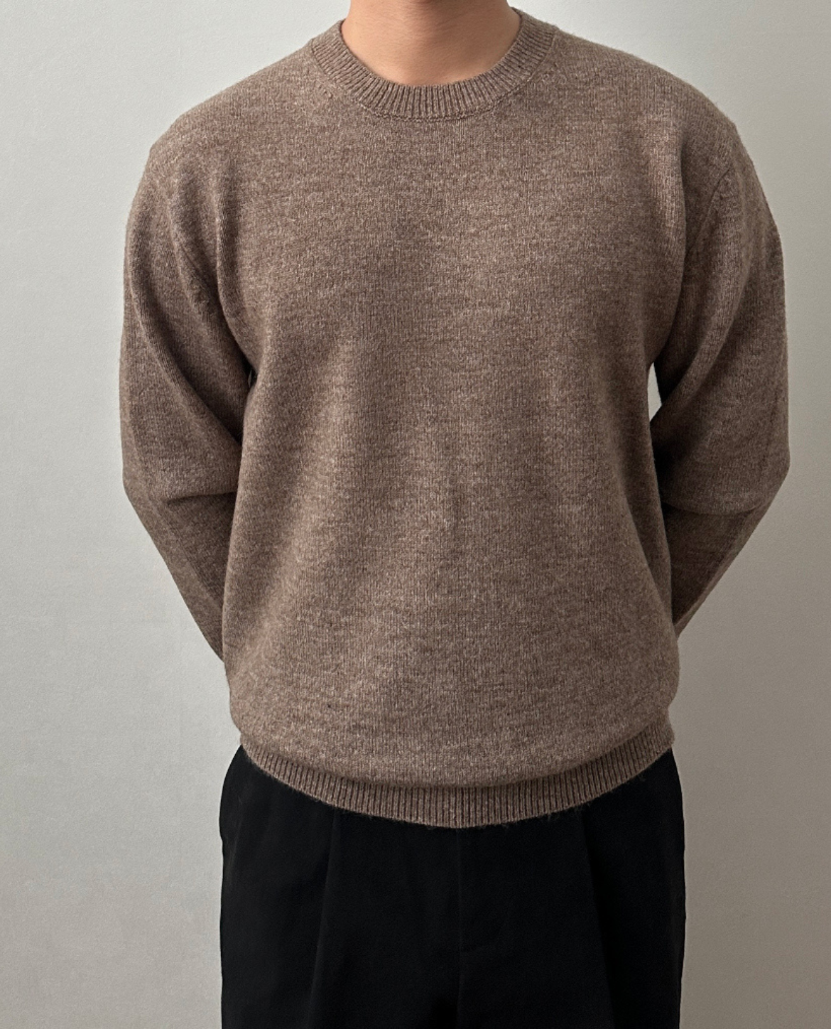 Strickpullover JARFALLA aus Baumwollmischung