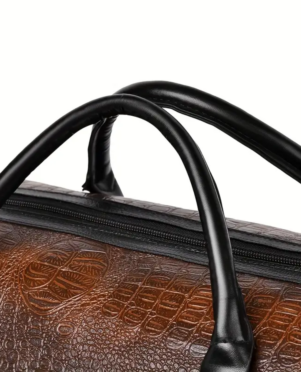 2-Tage-Tasche BARBRO aus Leder - Schwarz