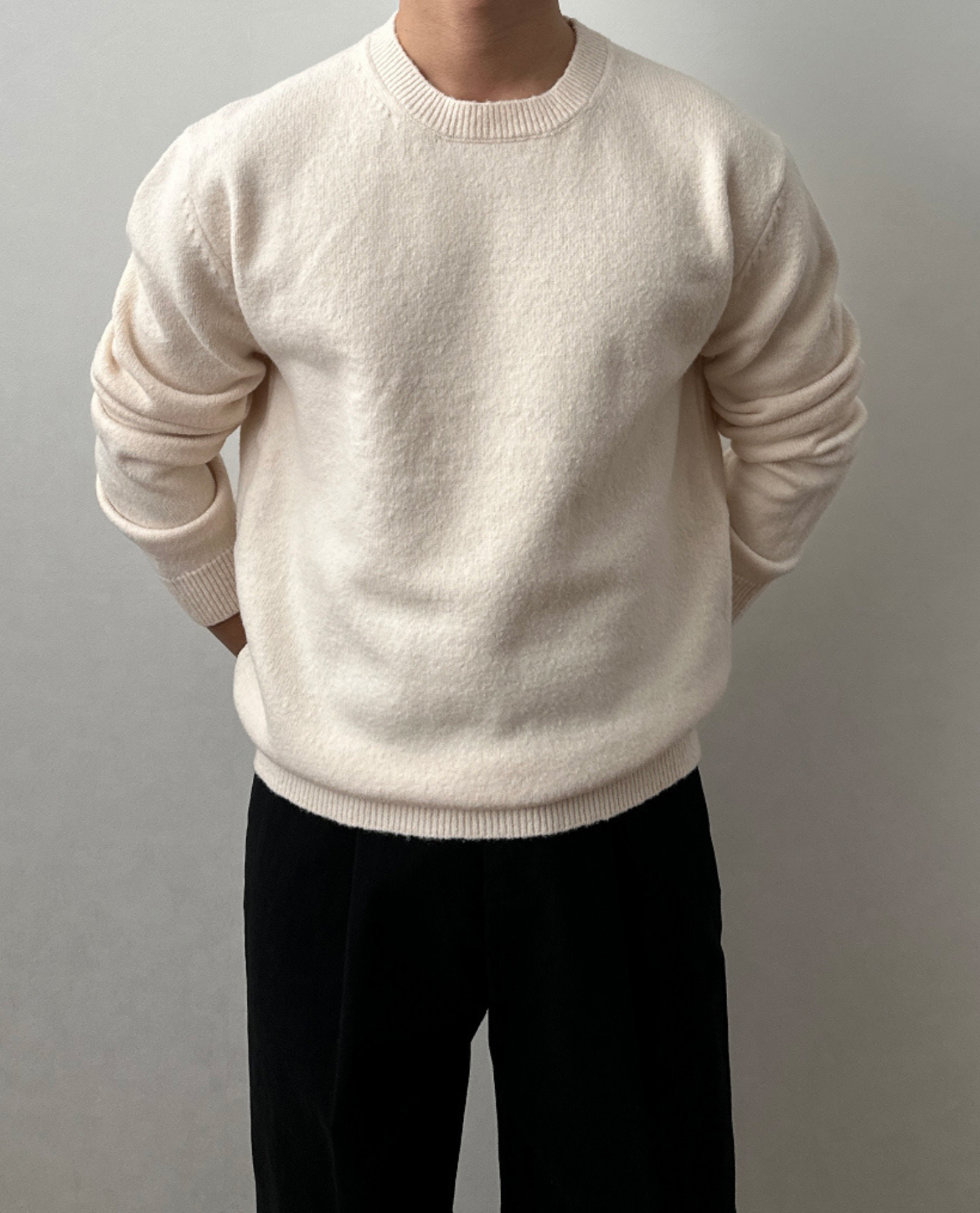 Strickpullover JARFALLA aus Baumwollmischung