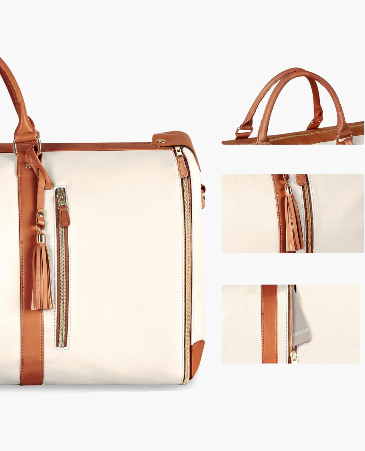 Wochenendtasche SVEN aus Polyester - Beige
