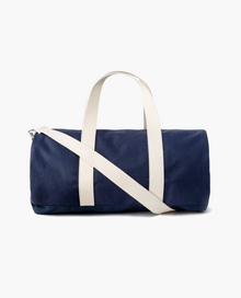 48h-Reisetasche RUM aus Canvas - Marineblau