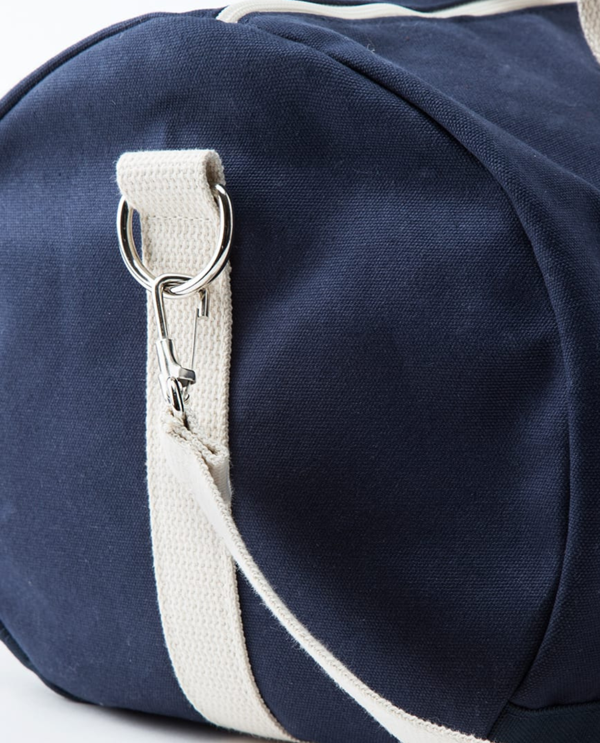 48h-Reisetasche RUM aus Canvas - Marineblau