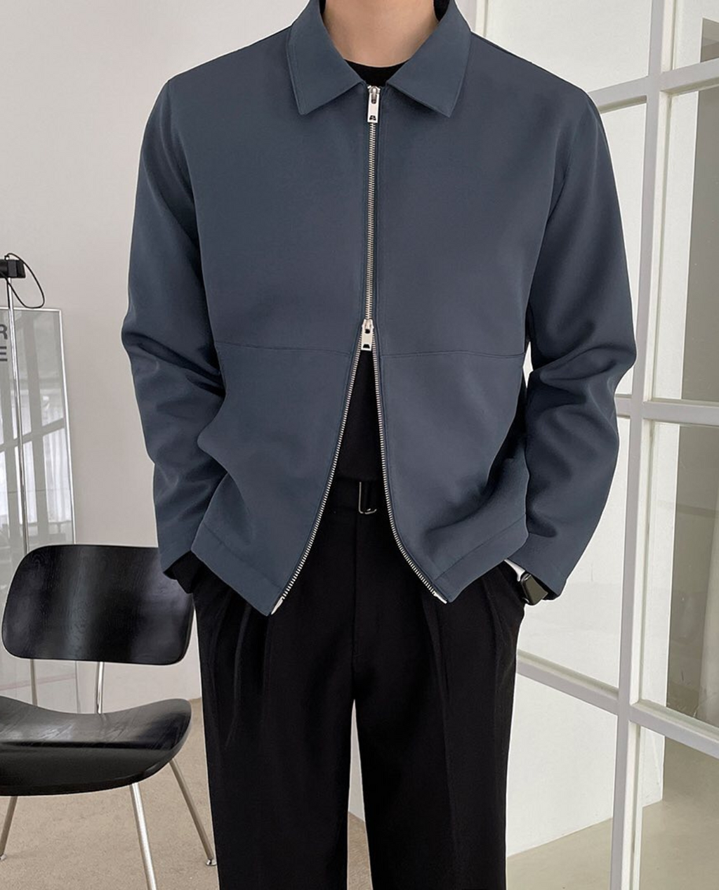 Jacke SOLVEIG aus technischem Materialmix
