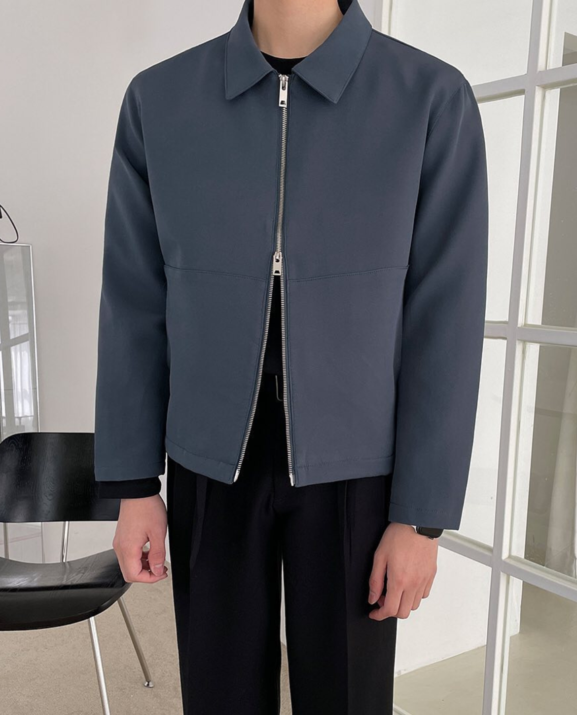 Jacke SOLVEIG aus technischem Materialmix