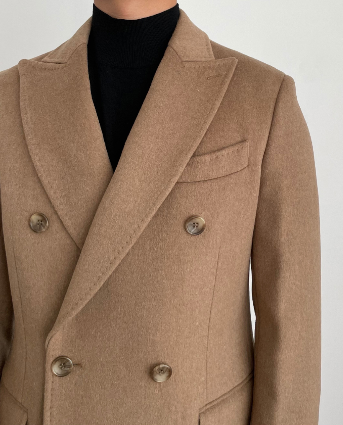 ZRVAR Blouson aus Wolle - Beige
