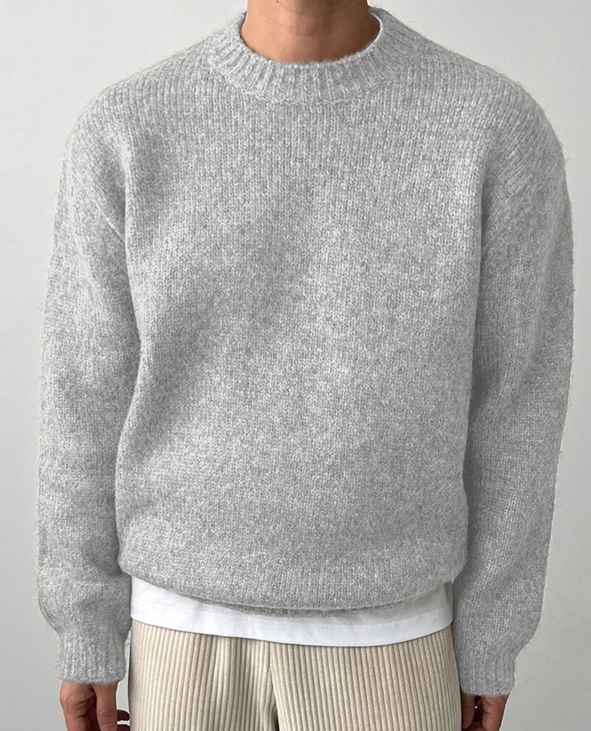 BORAS Pullover aus Wollmischung
