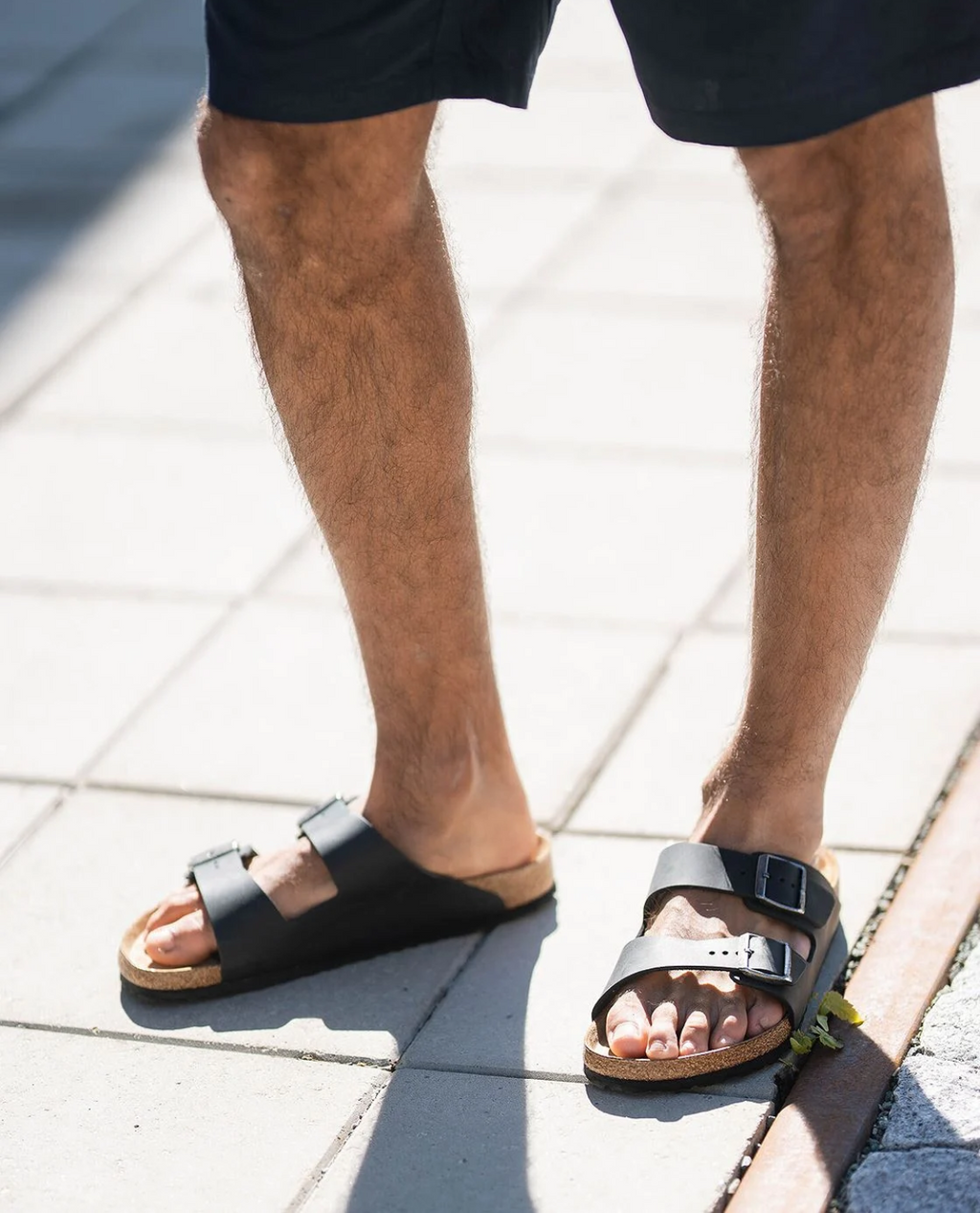 Herren-Sandalen OREBRO aus Kunstleder