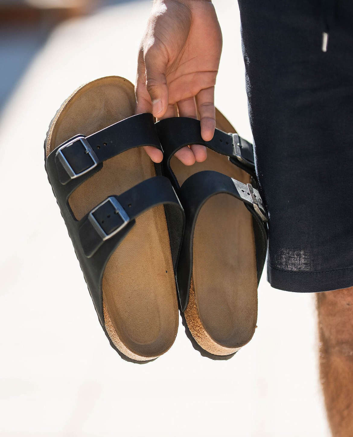Herren-Sandalen OREBRO aus Kunstleder