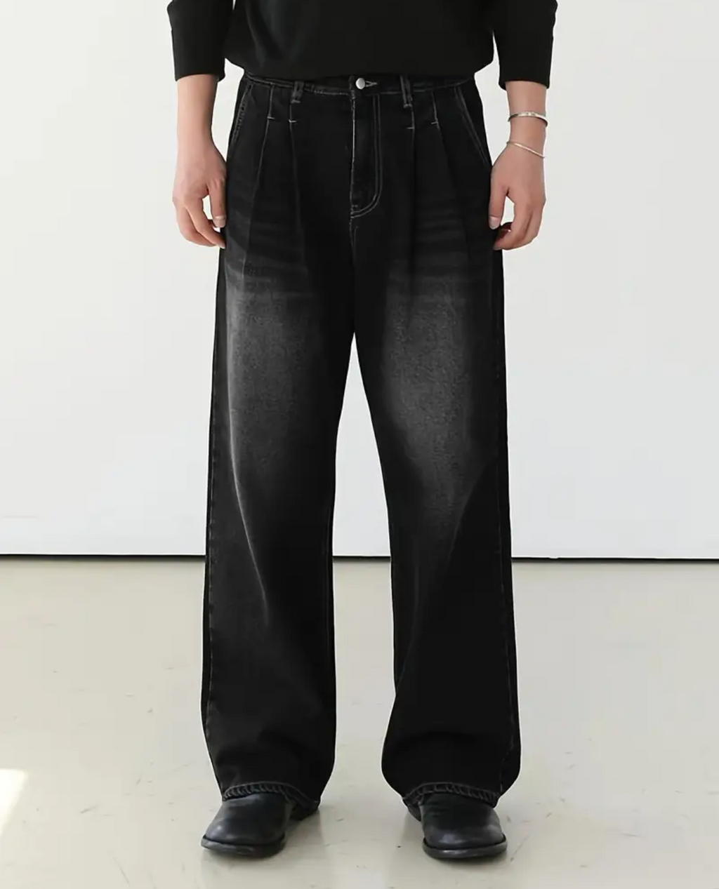 Jeans BOBIN aus Denim - Schwarz