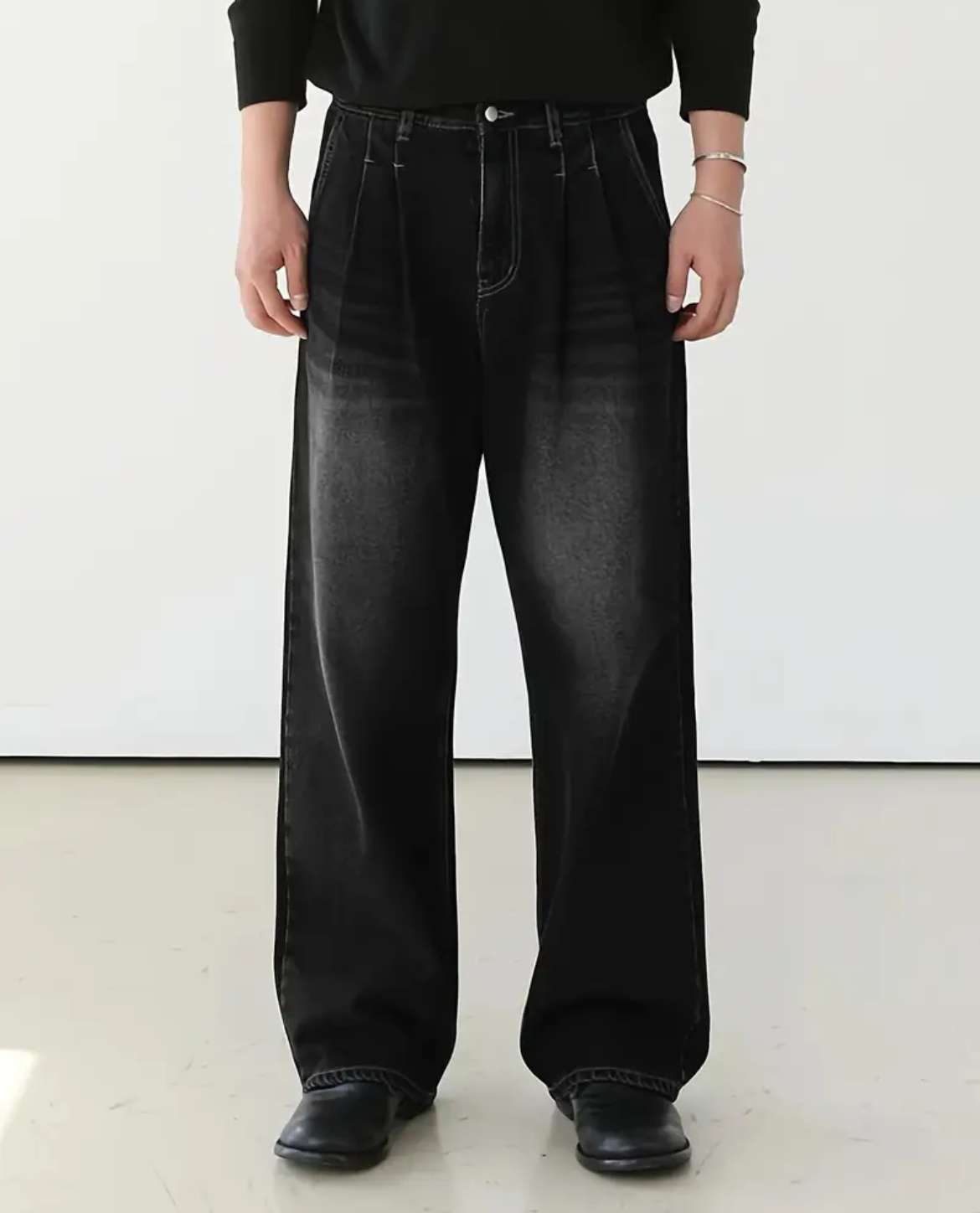 Jeans BOBIN aus Denim - Schwarz