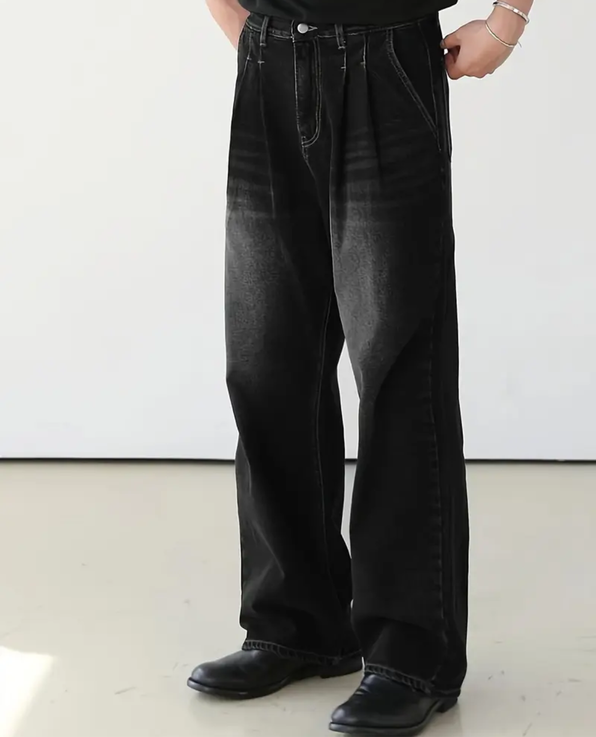 Jeans BOBIN aus Denim - Schwarz