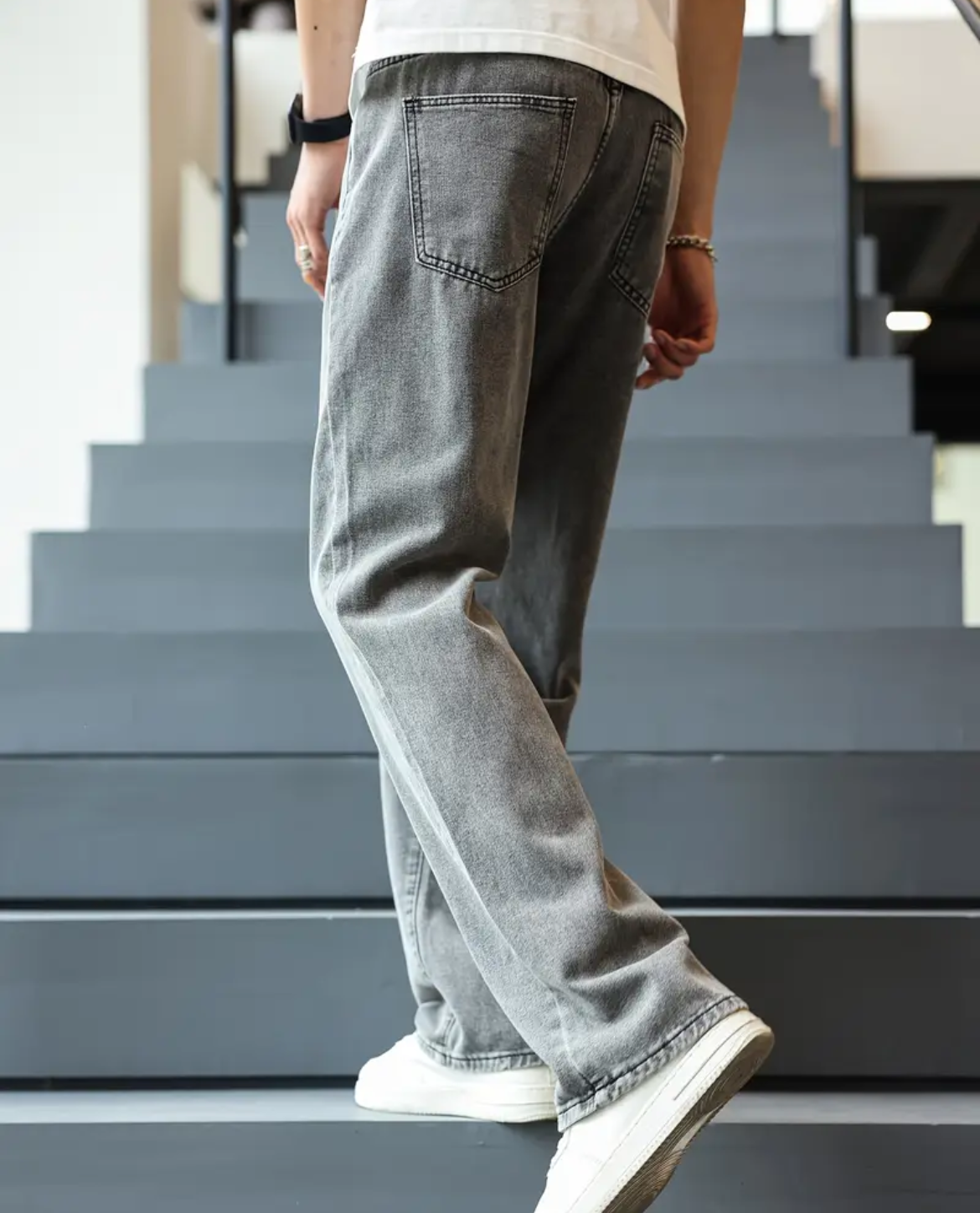 BIVAR Jeans aus Denim - Grau