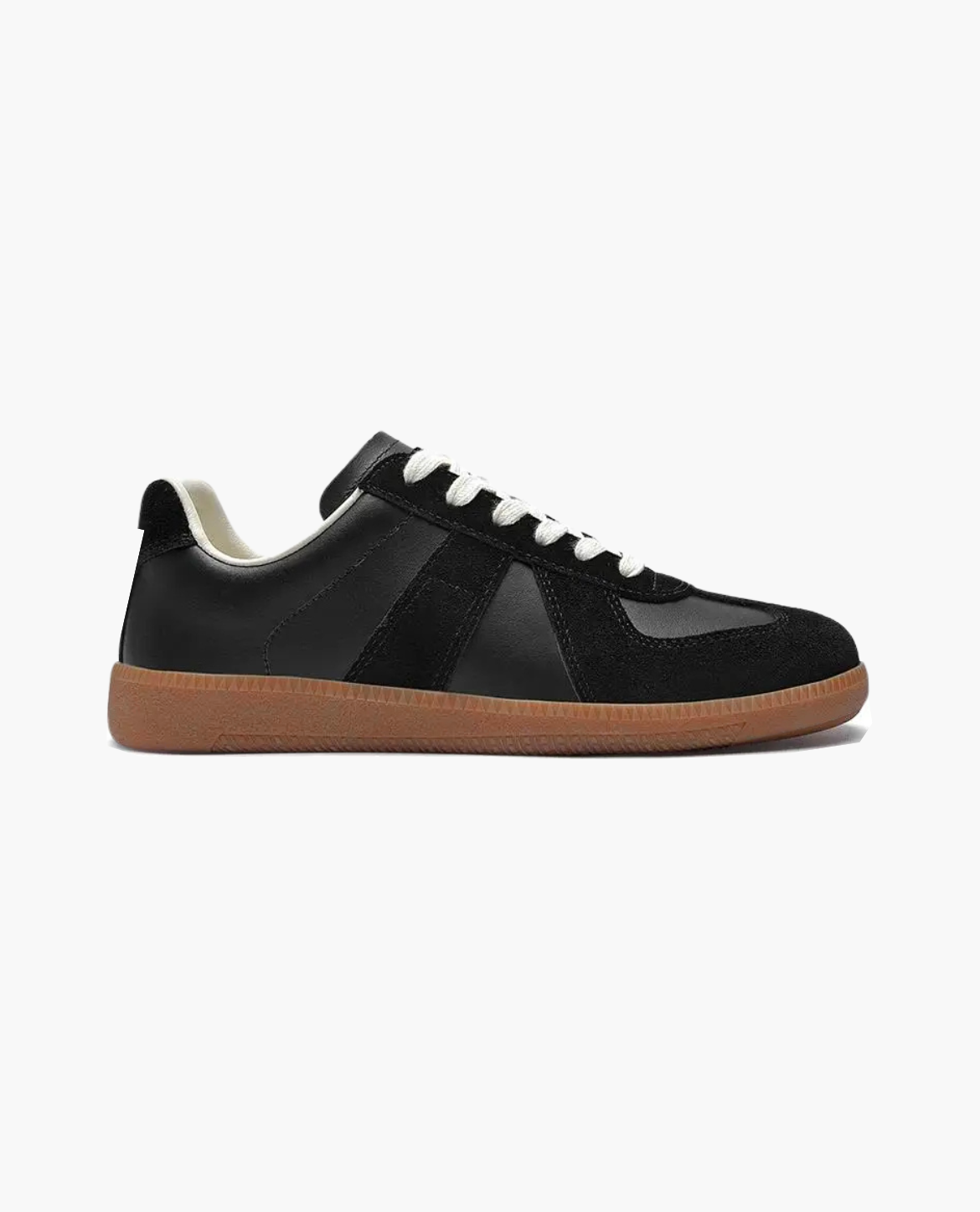 Sneaker MALIN aus Leder und Wildleder