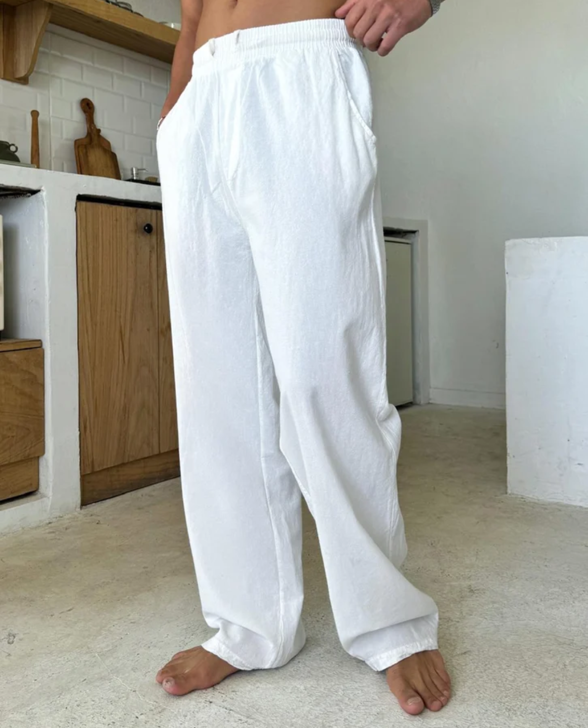 WINDRE Hose aus Leinen
