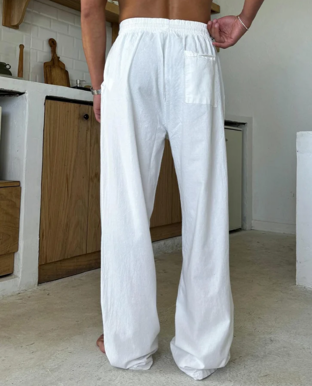 WINDRE Hose aus Leinen