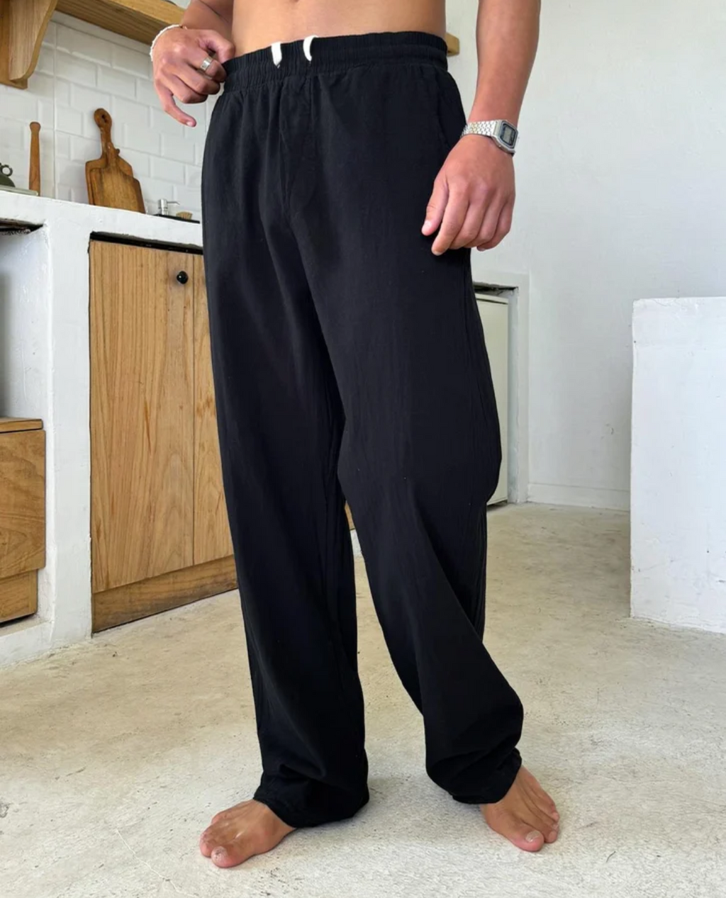WINDRE Hose aus Leinen