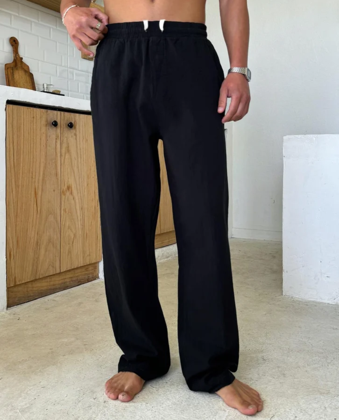 WINDRE Hose aus Leinen