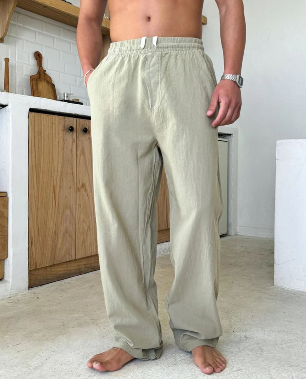 WINDRE Hose aus Leinen