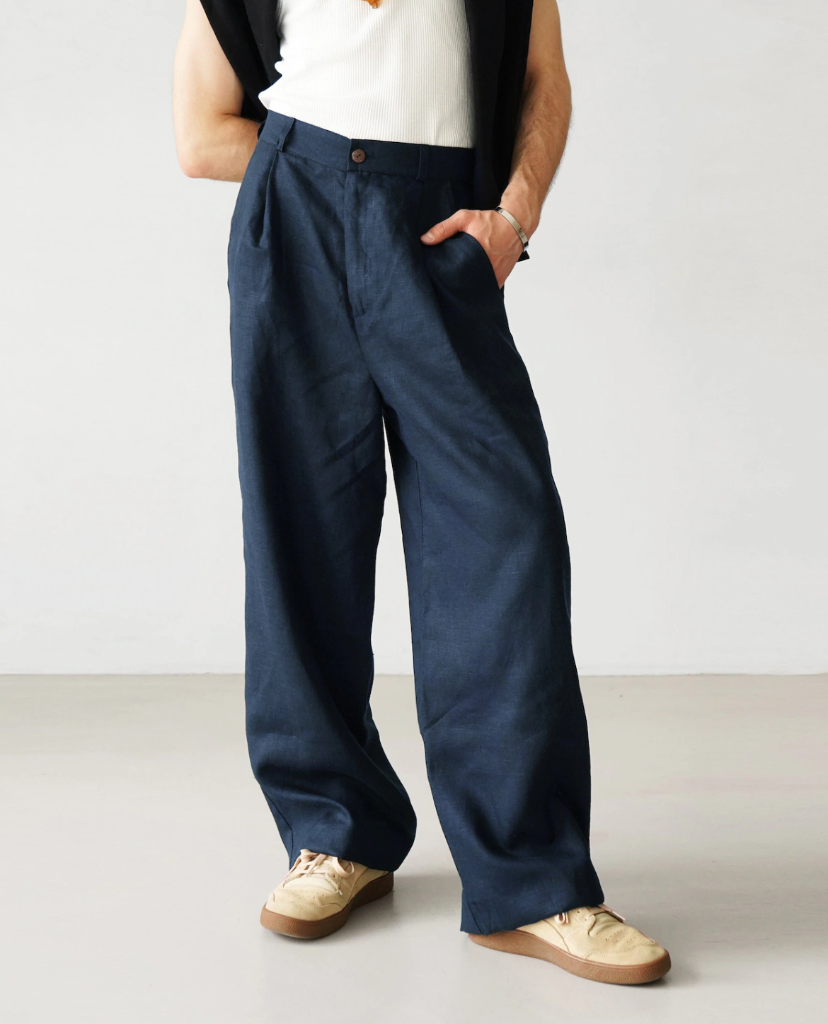 Hose ÅR aus Leinen