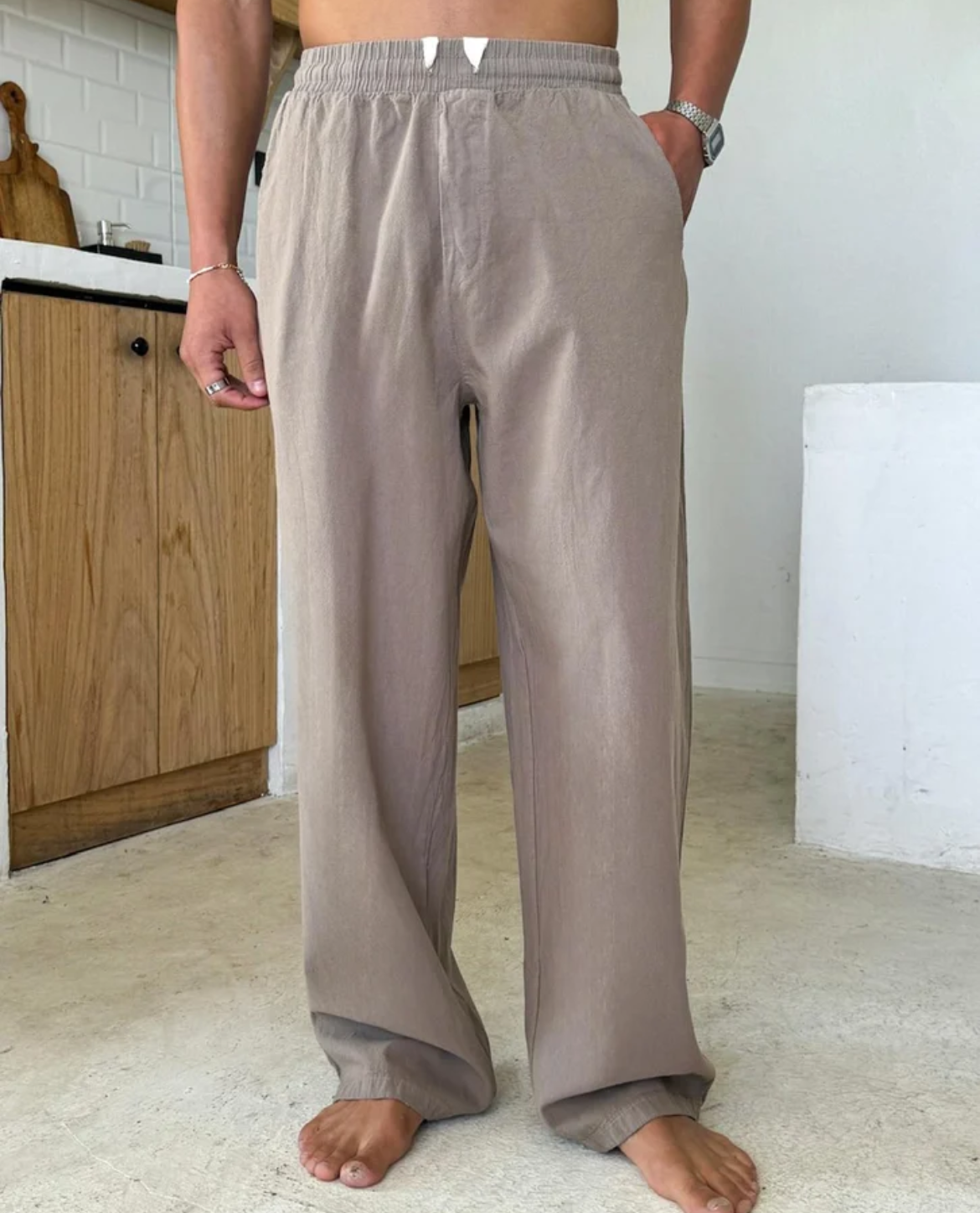 WINDRE Hose aus Leinen