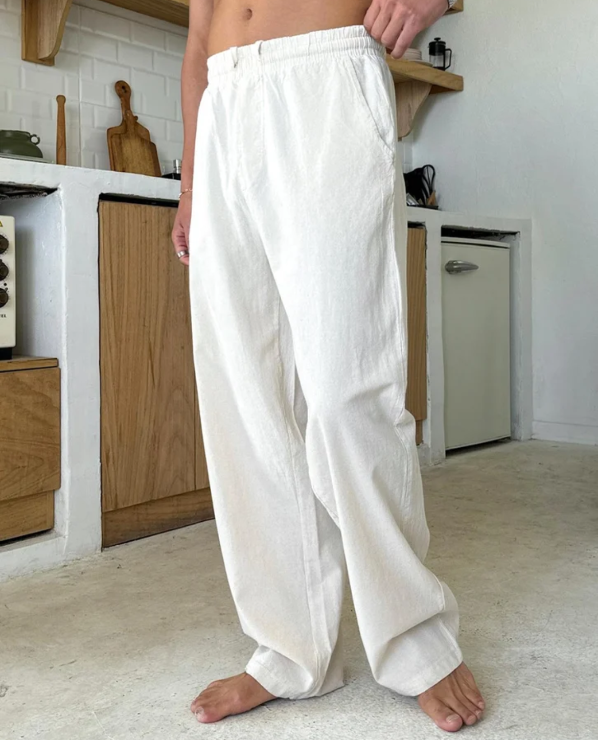 WINDRE Hose aus Leinen