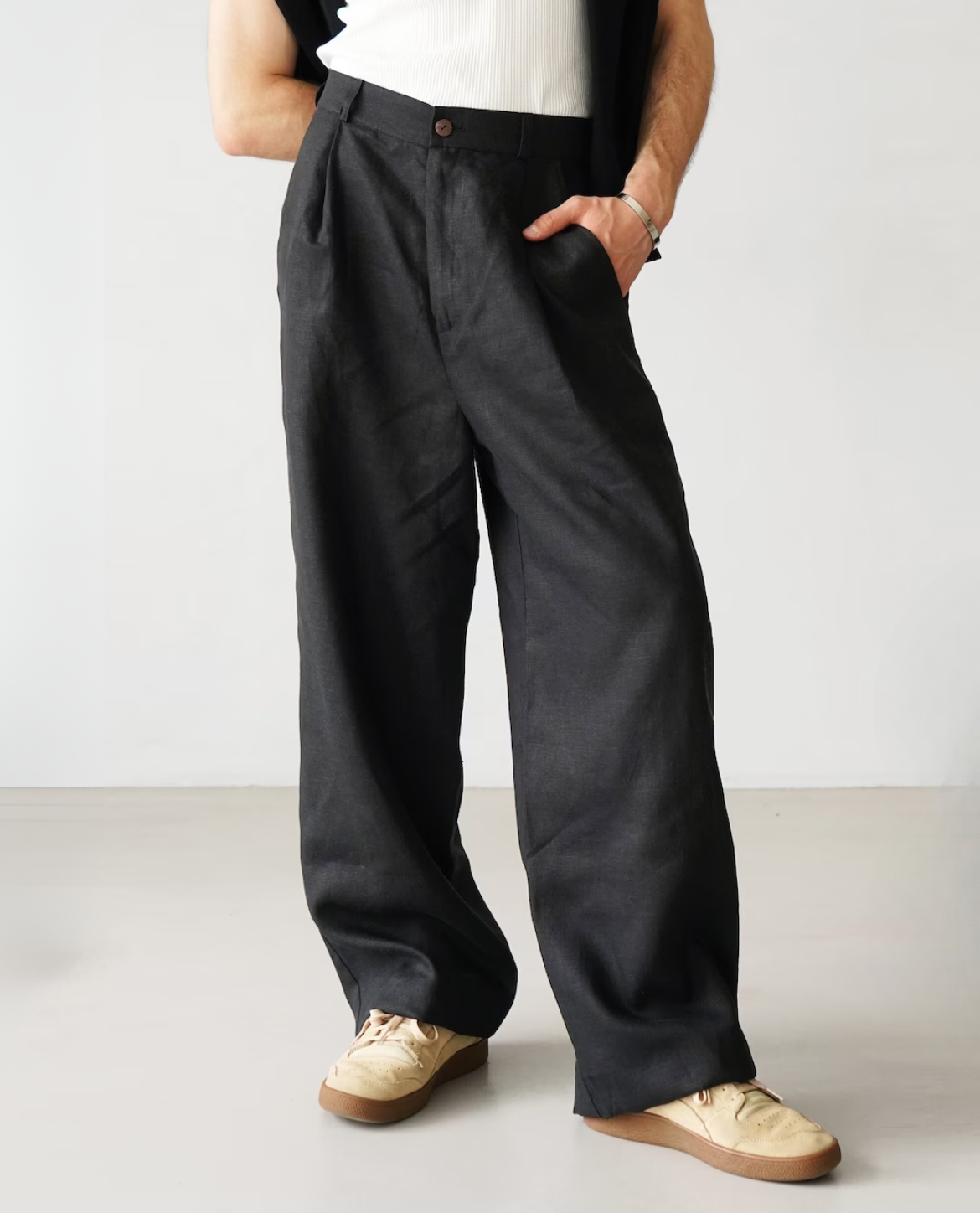 Hose ÅR aus Leinen