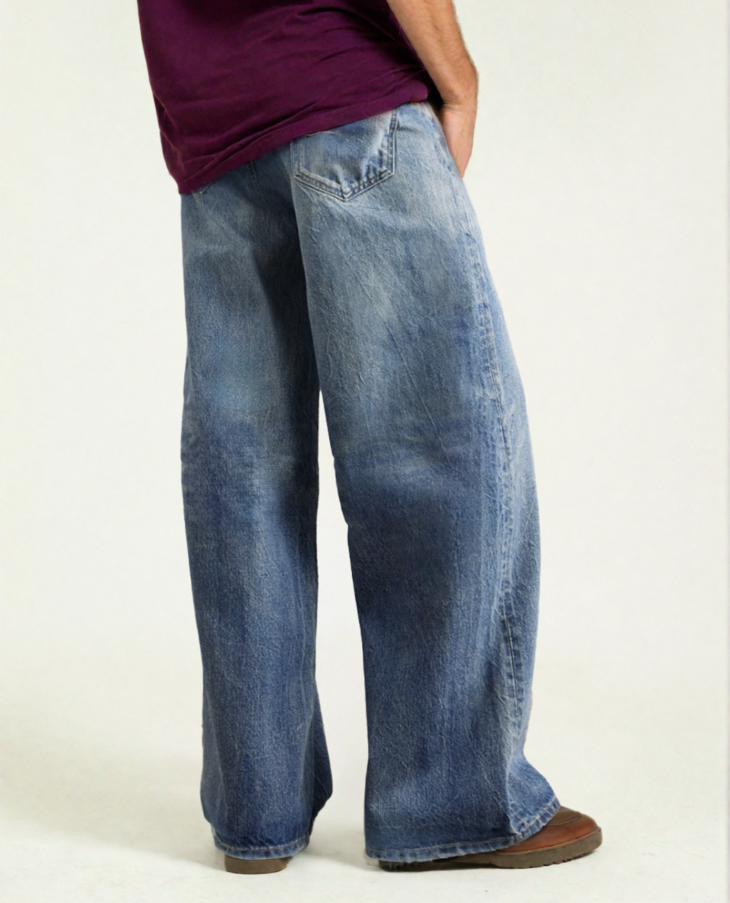 JOLEN Jeans aus Denim - Blau