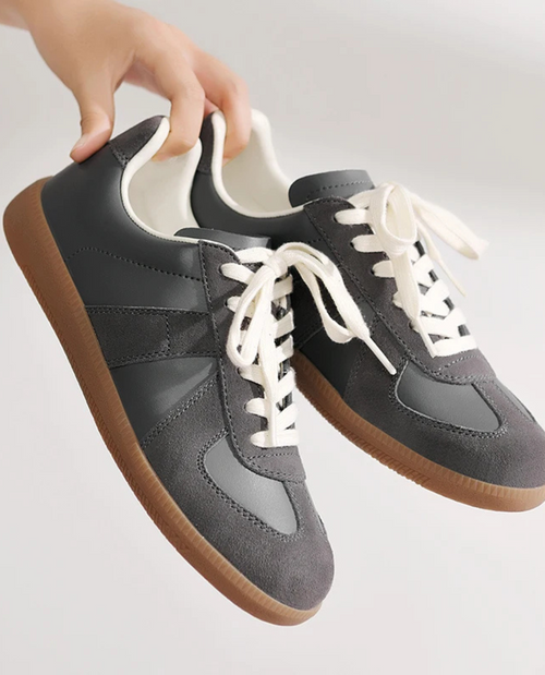 Sneaker UMEA aus Leder - Grau
