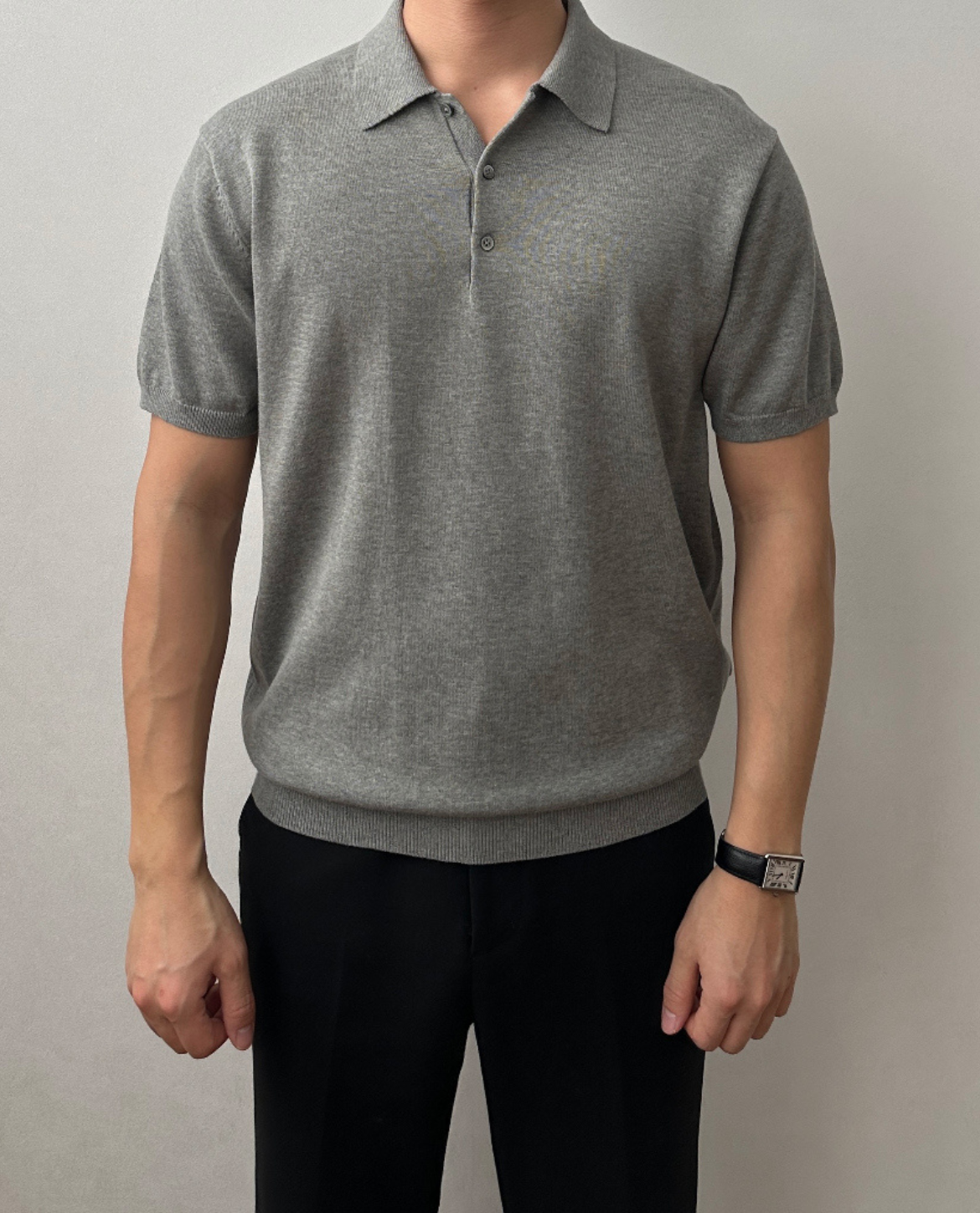OSTERSUND Poloshirt aus leichter Baumwollmischung
