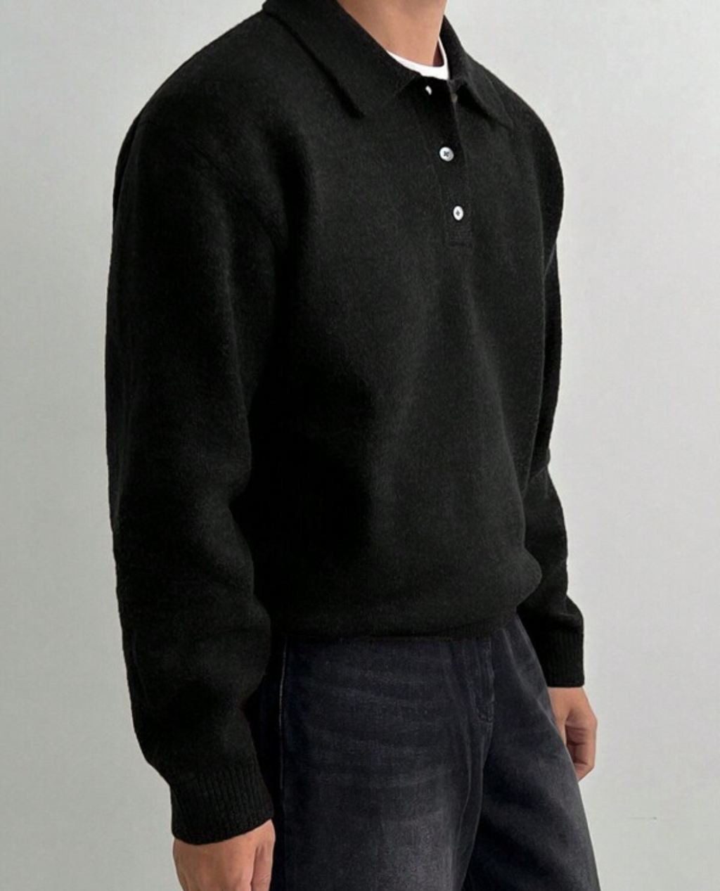 Strickpullover BÅT aus Wolle