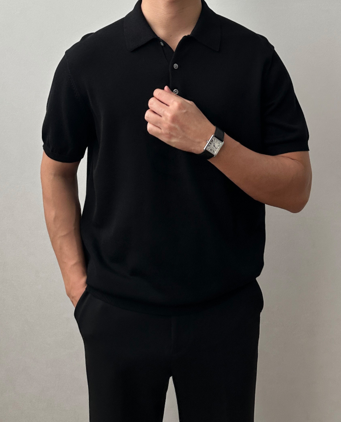 OSTERSUND Poloshirt aus leichter Baumwollmischung