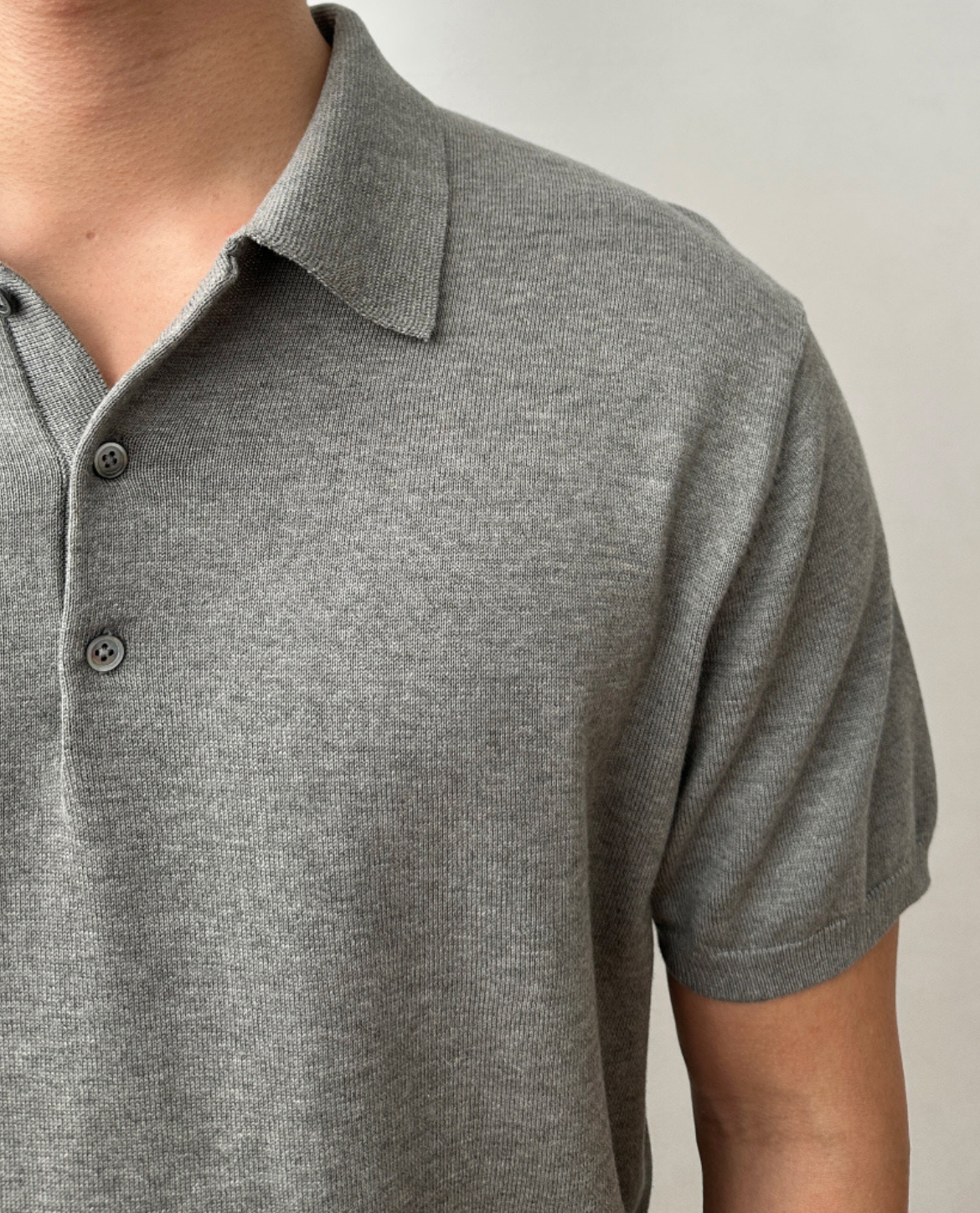 OSTERSUND Poloshirt aus leichter Baumwollmischung