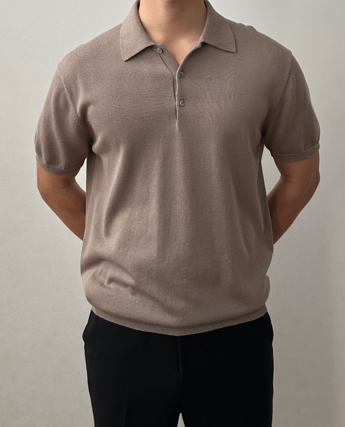 OSTERSUND Poloshirt aus leichter Baumwollmischung